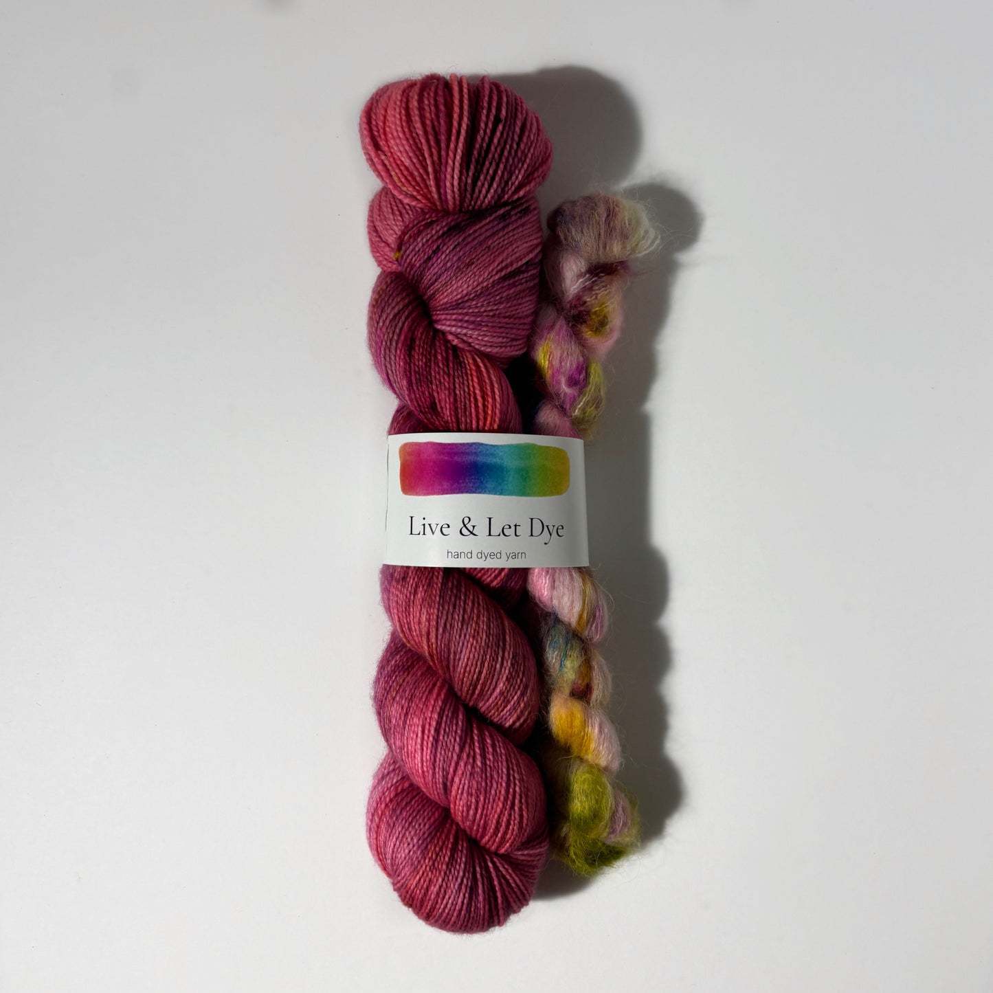 Raspberry Lemonade Project set  (2 Skein Bundle)